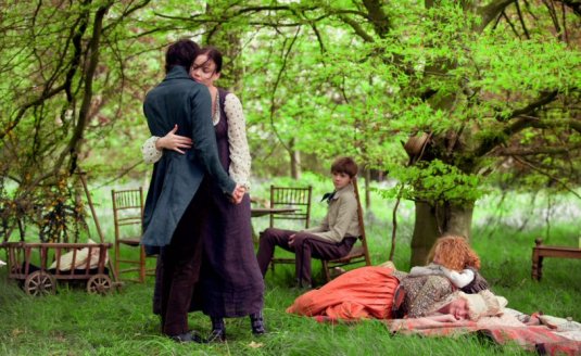 Ben Whishaw (John Keats) e Abbie Cornish (Fanny Brawne) in "Bright Star" di Jane Campion 
